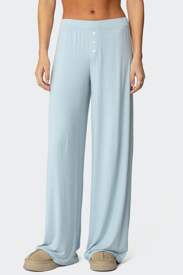 Edikted Kait Pants Light Blue