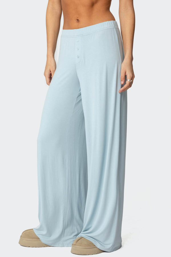 Edikted Kait Pants Light Blue