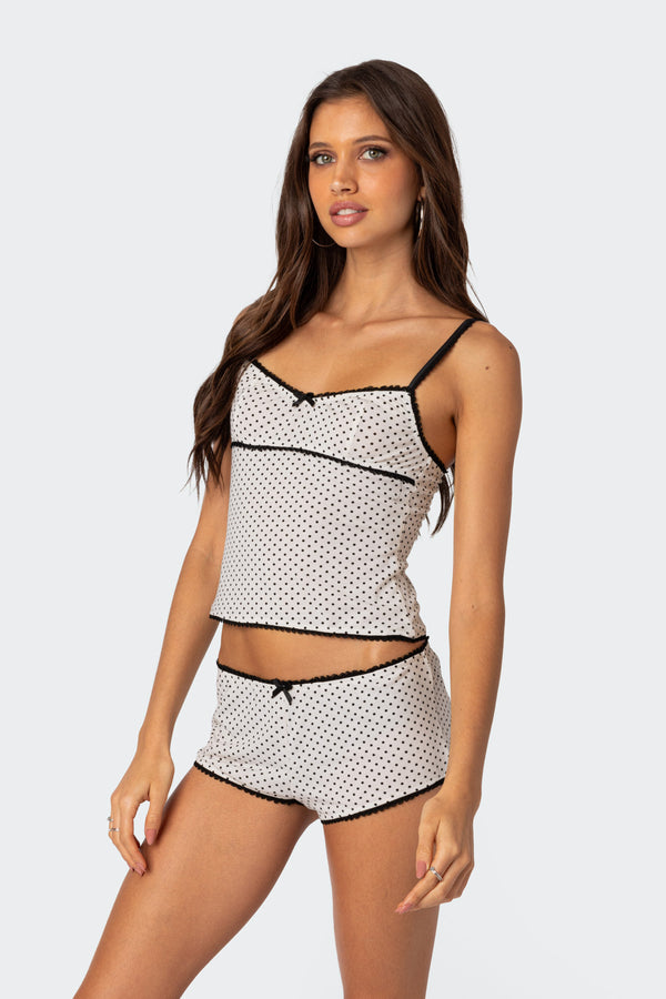 Edikted Kendall Tank Top White