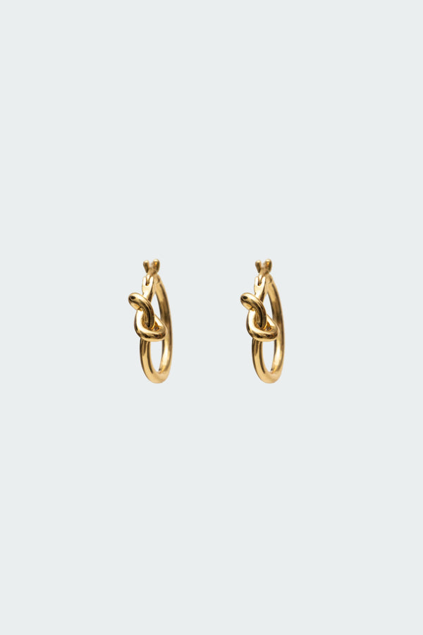 edikted Knot Earrings gold