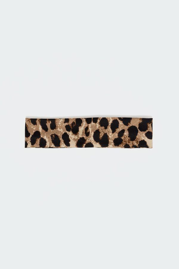 Edikted Leopard Printed Headband Leopard