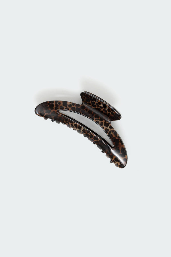 Edikted Leopard Spot Claw Clip Leopard