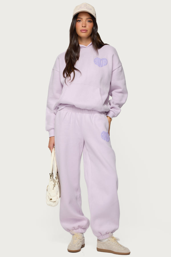 Edikted Major Love Edikted Hoodie Lilac