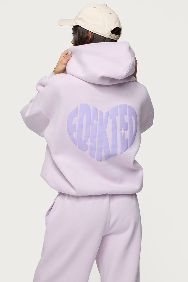 edikted Major Love Edikted Hoodie lilac