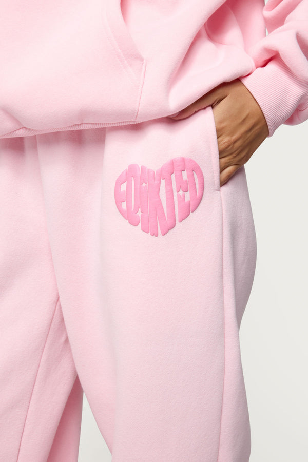 Edikted Major Love Edikted Sweatpants Light Pink