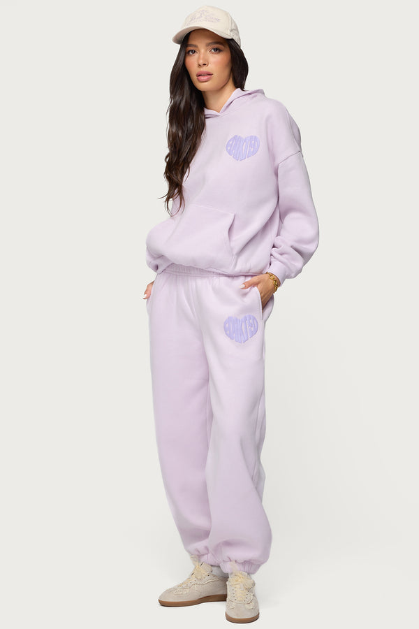 Edikted Major Love Edikted Sweatpants Lilac