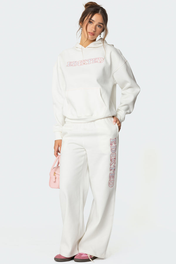 Edikted Mili Edikted Hoodie White