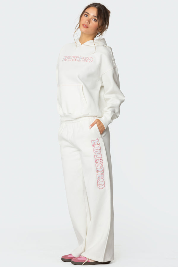 edikted Mili Edikted Sweatpants white