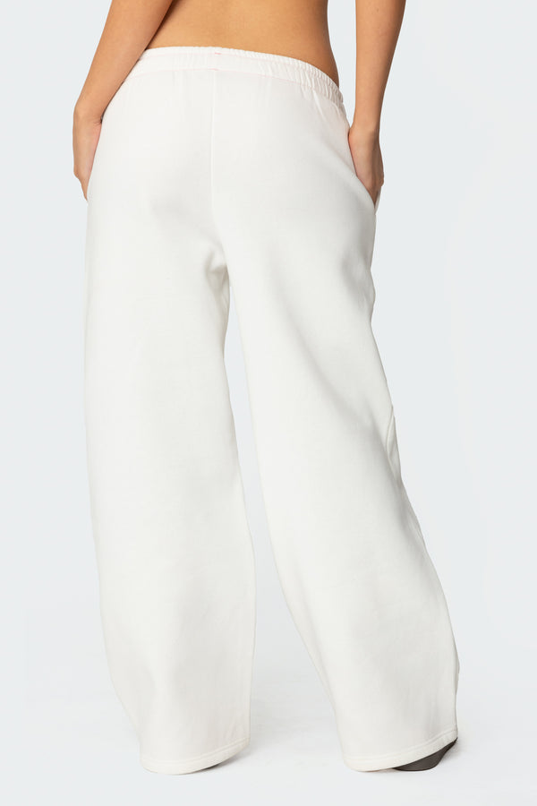 Edikted Mili Edikted Sweatpants White