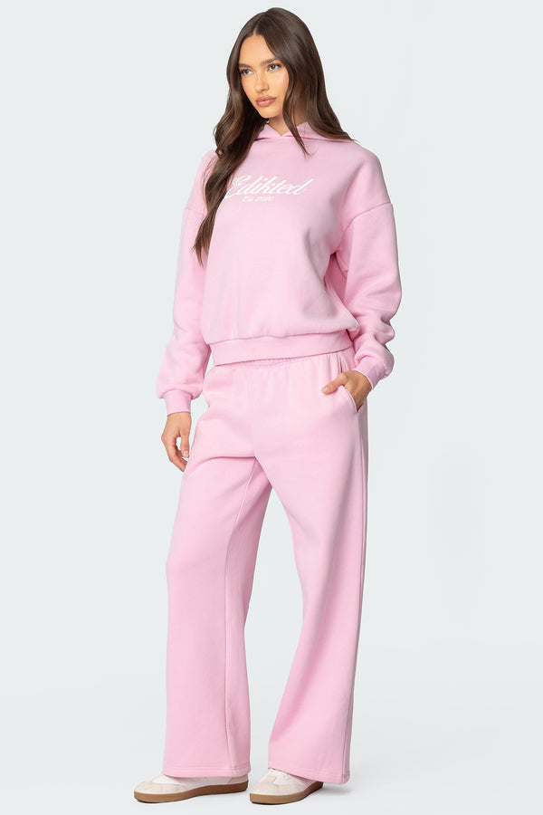 Edikted Miss Edikted Hoodie Pink