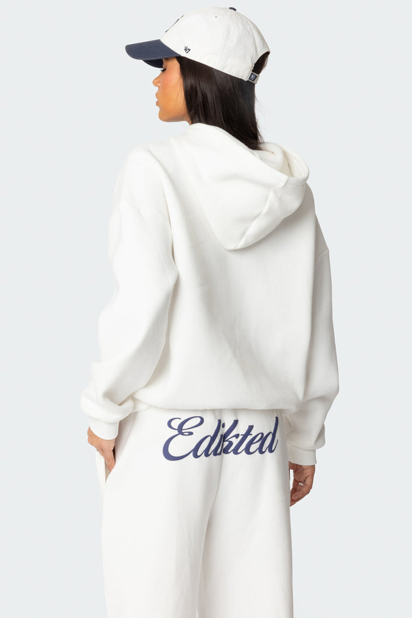 Edikted Miss Edikted Hoodie White