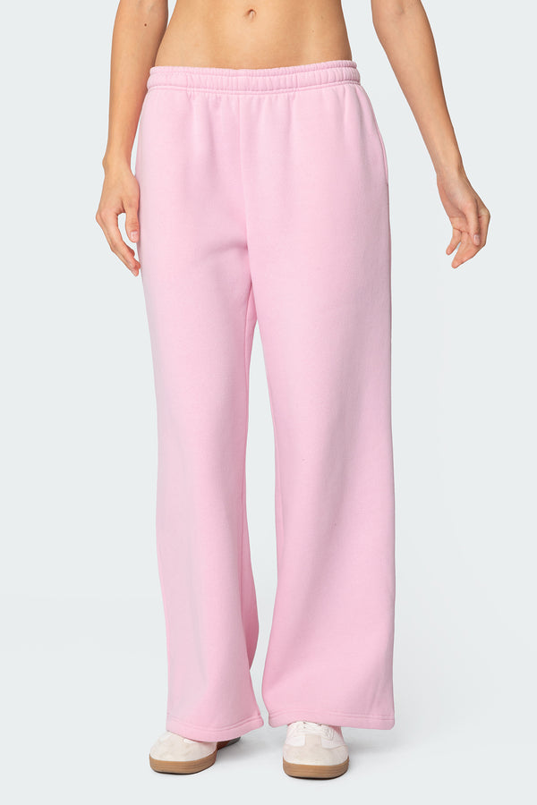 Edikted Miss Edikted Sweatpants Pink
