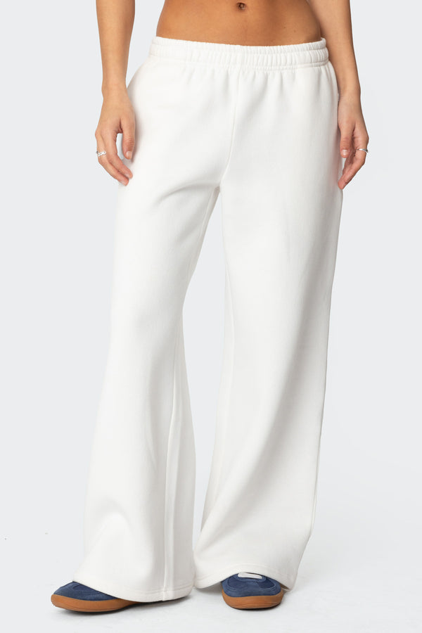 Edikted Miss Edikted Sweatpants White