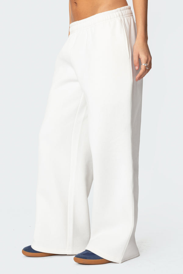 Edikted Miss Edikted Sweatpants White