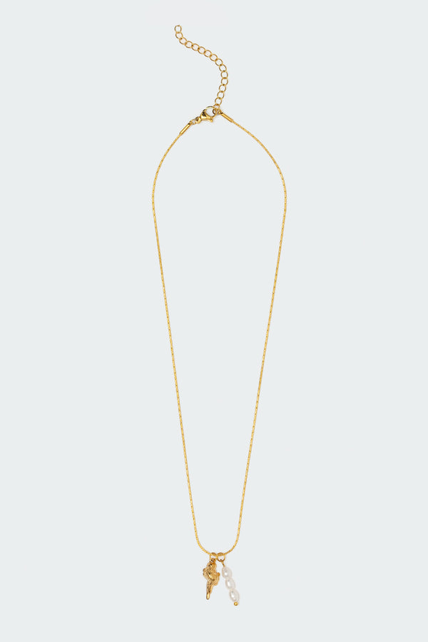 edikted Mixed Pendant Necklace gold