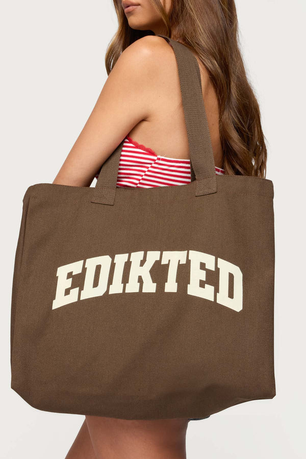 edikted My Edikted Tote Bag brown