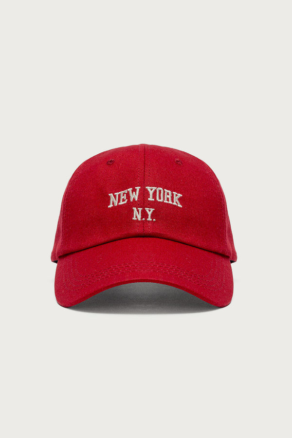 Edikted Nyc Baseball Cap Red