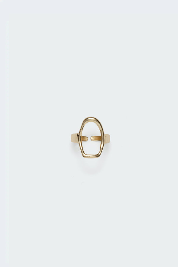 Edikted Oval Ring Gold