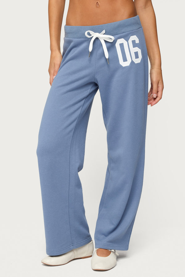 Edikted Petite 06 Sweatpants Blue