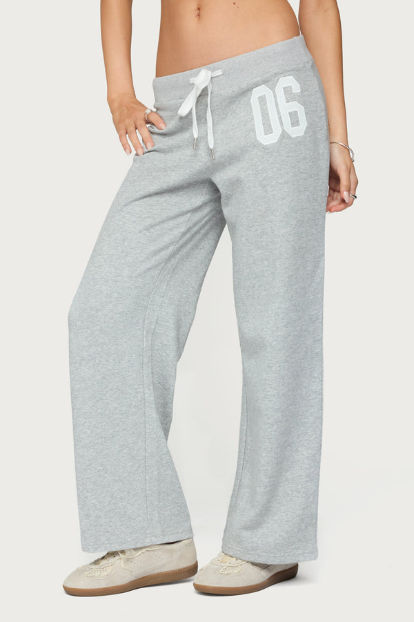 Edikted Petite 06 Sweatpants Gray Melange