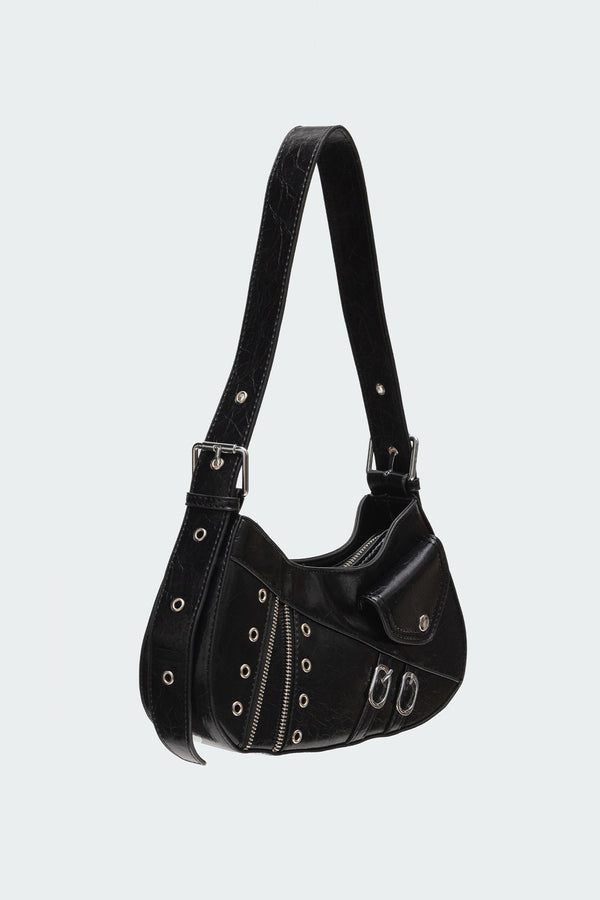 Edikted Quincie Utility Shoulder Bag Black