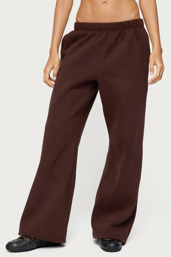 Edikted Really Edikted Sweatpants Brown