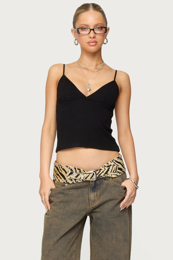 edikted Rosina Tank Top black