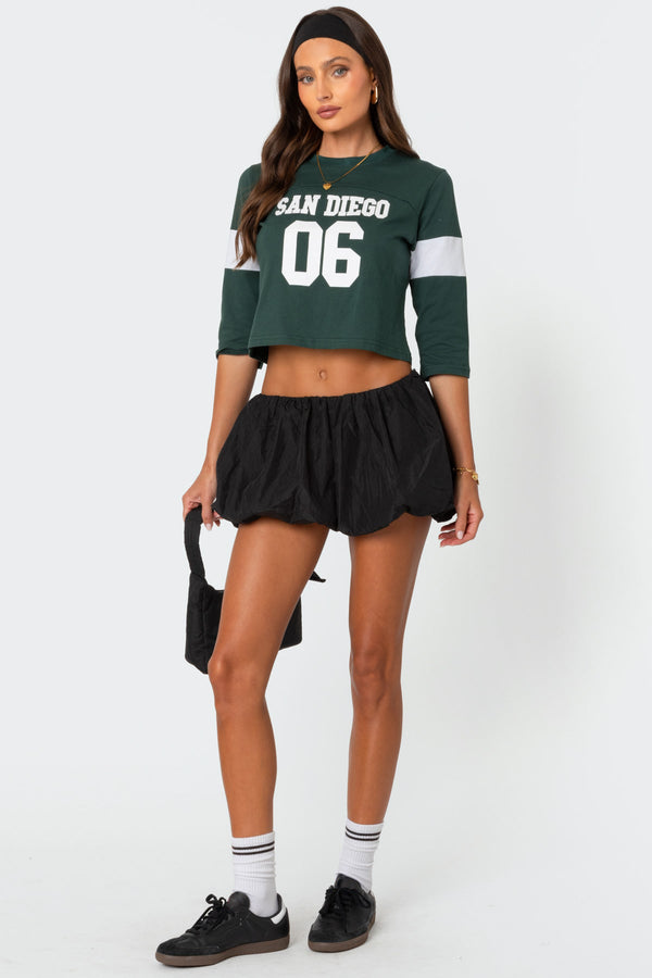 Edikted San Diego T Shirt Dark Green