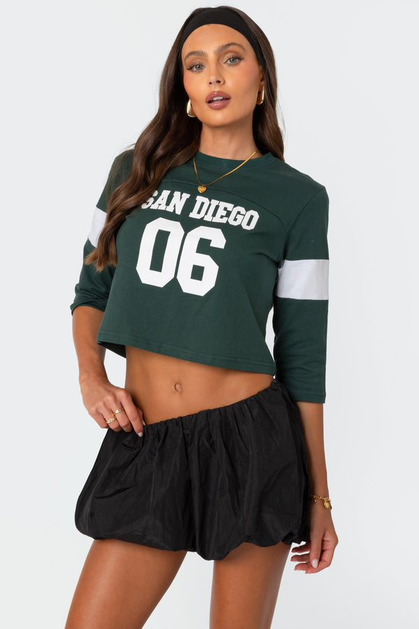 edikted San Diego T Shirt dark green