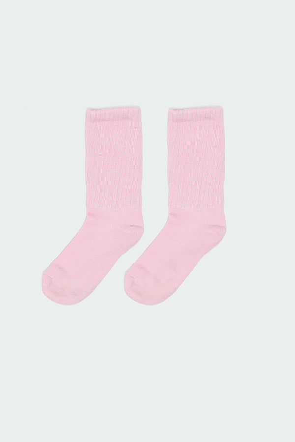 Edikted Scrunch Socks Pink