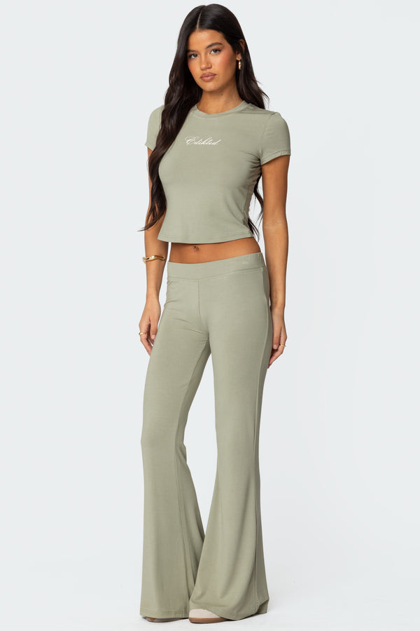 Edikted So Edikted T Shirt Olive