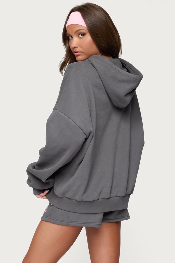 Edikted Soho 76 Hoodie Gray