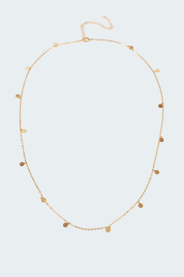 Edikted Sparkle Baby Belly Chain Gold