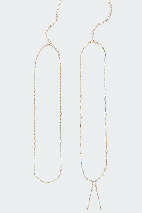 Edikted Sparkle & Shine Belly Chain Gold