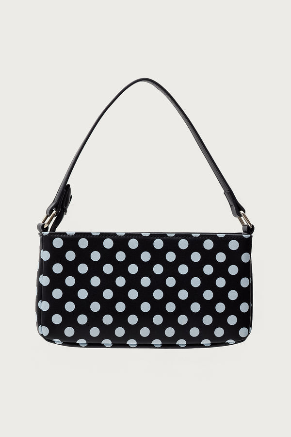 Edikted Spotted Polka Dot Bag Black