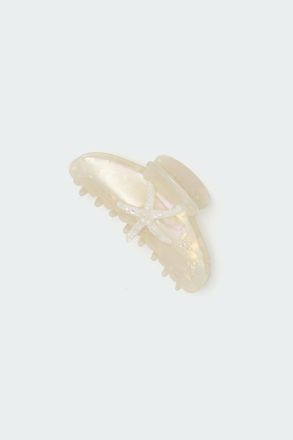 Edikted Starfish Claw Clip Cream