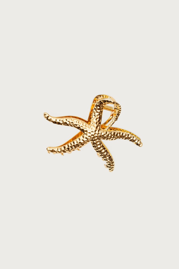 Edikted Starr Claw Clip Gold