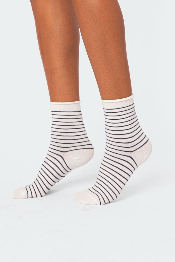 edikted Striped Socks mix