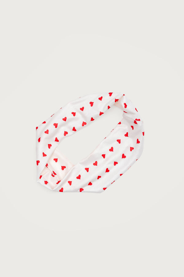 Edikted Sweetheart Headband White