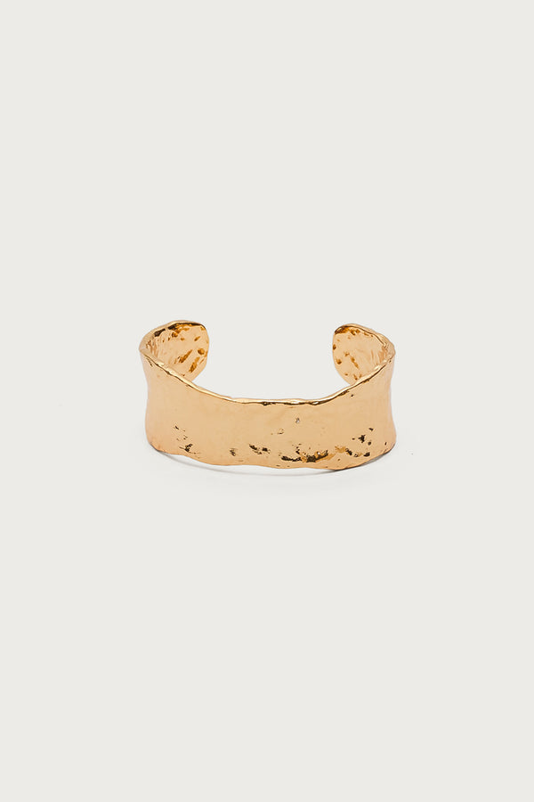 Edikted Textured Arm Cuff Gold