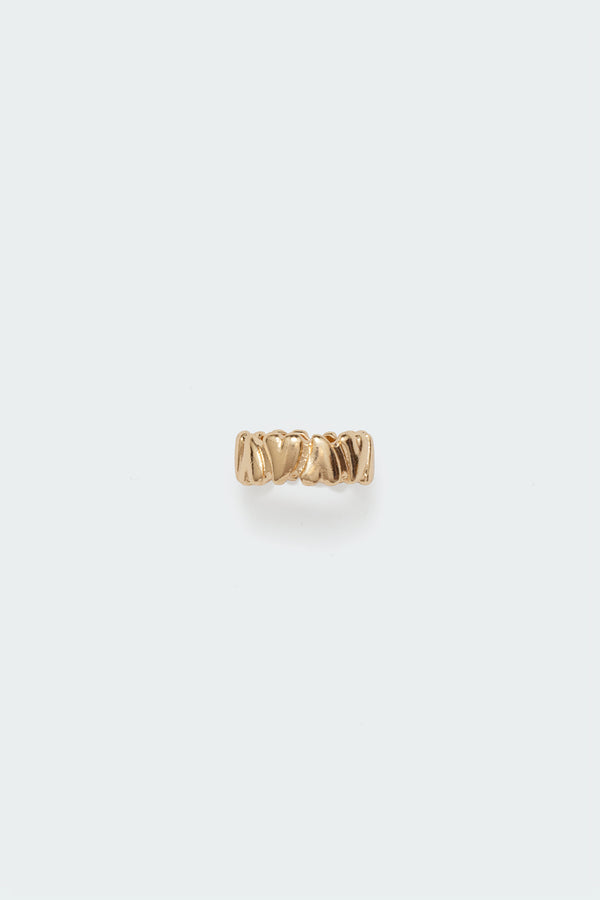 Edikted Trail Of Hearts Ring Gold