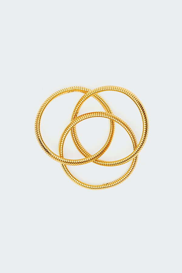Edikted Triple Stretch Bracelet Gold