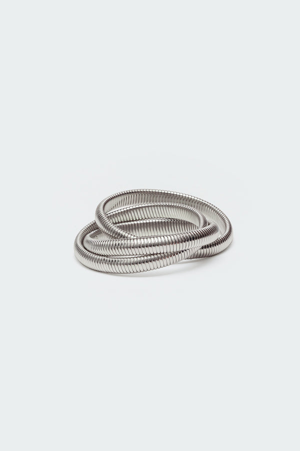 Edikted Triple Stretch Bracelet Silver