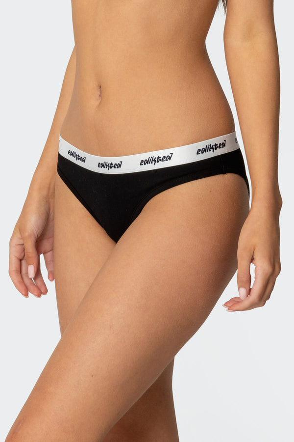 Edikted Truly Edikted Cheeky Underwear Black
