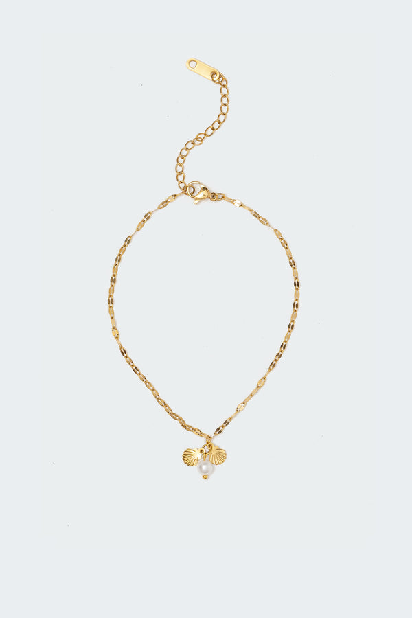 edikted Under The Sea Anklet gold