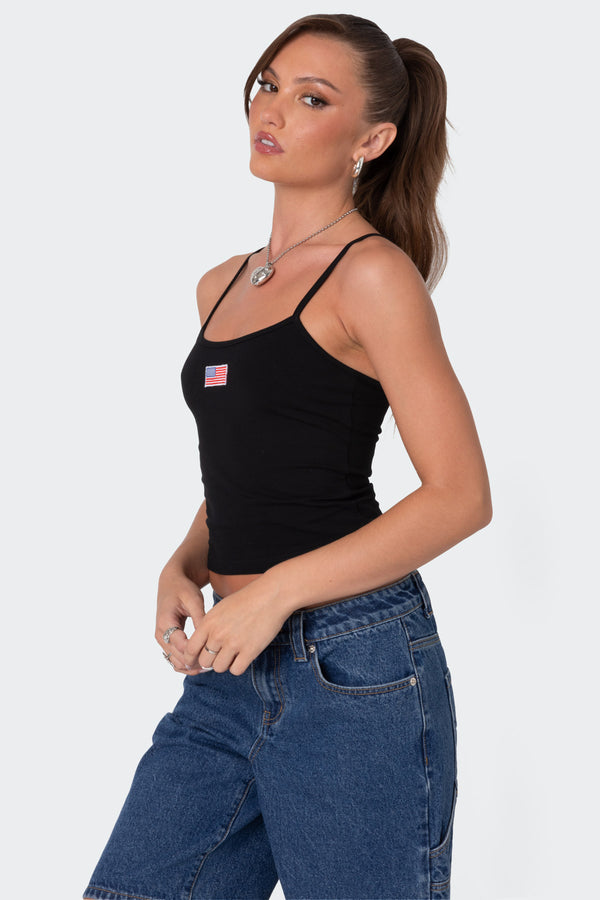 Edikted USA Tank Top Black