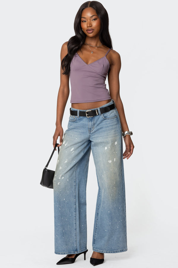 Edikted Violeta Tank Top Mauve