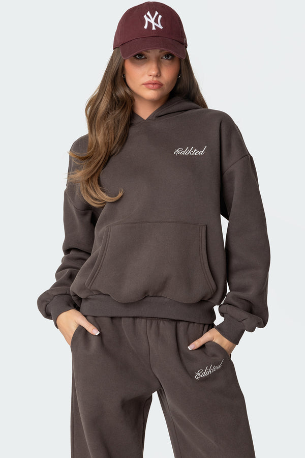 edikted We're Edikted Hoodie dark gray