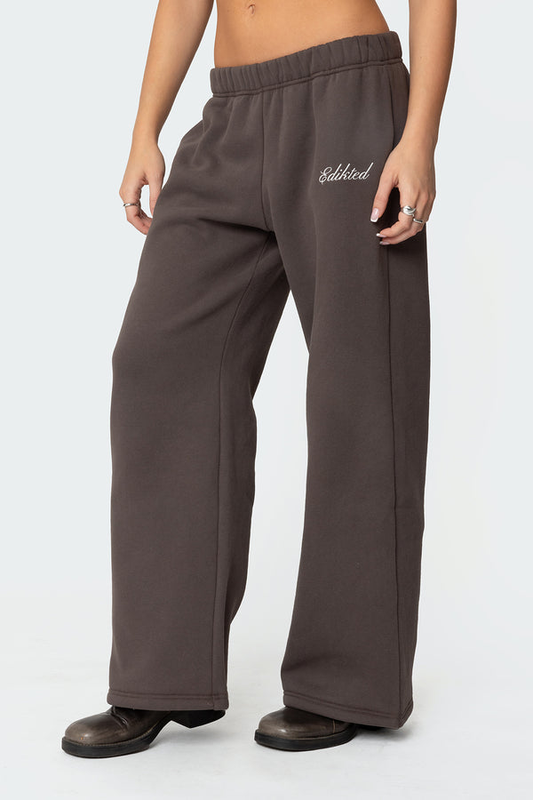 Edikted We're Edikted Sweatpants Dark Gray