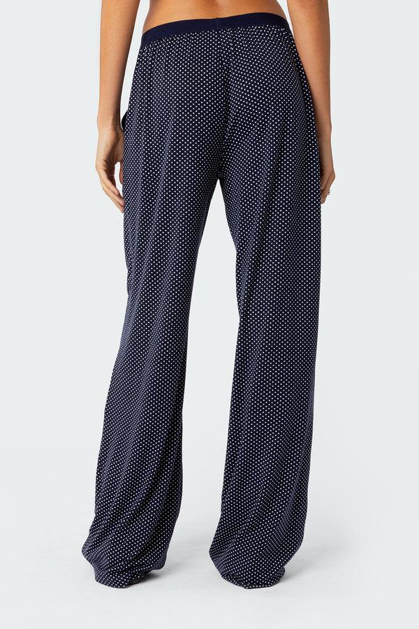Edikted Zariah Slouchy Printed Pants Mix